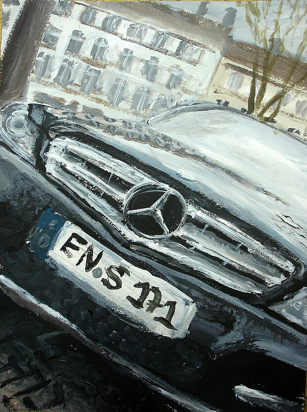 Mappenarbeit für Kunststudium