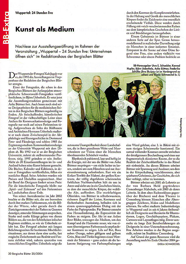 Bergische Blätter 20/2004